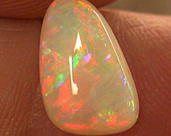 Vintage PRECIOUS CRYSTAL OPAL Australian Gemstone Cabochon 2.53 cts Cab21