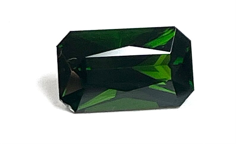 CHROME DIOPSIDE Gemstone Faceted Emerald cut 2.29 cts FG411 image 3