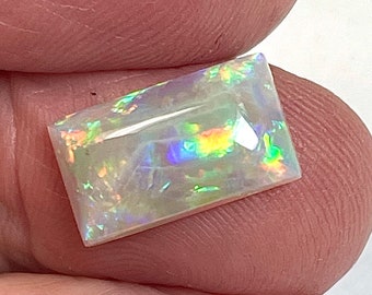 PRECIOUS CRYSTAL OPAL loose gem Cabochon Australia VIntage 4.20cts CAB68