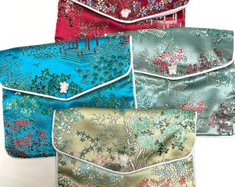 Multiple Wholesale Handmade Mix Colors Silk Coin Purse Jewelry Bags Pouches New Multiple Wholesale Handmade Mix Colors Silk Coin Purse Jewelry Bags Pouches New