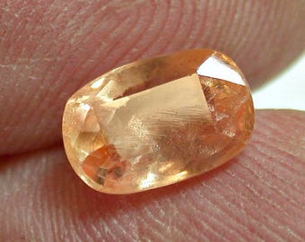 SAPPHIRE Padparadschah Sapphire Faceted Cushion cut Sri Lanka 2.63 cts fg178