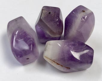 CAPE AMETHYST Purple Twist Barrels pkg4 cb189