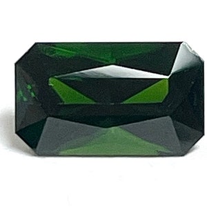 CHROME DIOPSIDE Gemstone Faceted Emerald cut 2.29 cts FG411 image 4