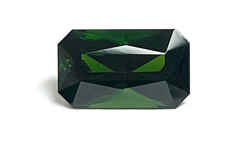CHROME DIOPSIDE Gemstone Faceted Emerald cut 2.29 cts FG411 image 4