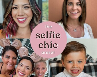Adobe Lightroom Preset For Selfies Influencer Instagram Preset Selfie Filter Aesthetic Instagram Grid Best Adobe Mobile Lightroom Filter