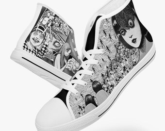 Horror Manga High Top Sneakers Shoes Converse