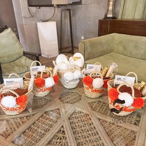 Personalisierte Willkommenstaschen zur Hochzeit, Taschen für Brautpartys und besondere Anlässe, Brautkörbe für Brautpartys, Junggesellinnenabschiede