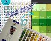 DMC Floss Procreate Palette: Embroidery & Cross Stitch (Digital Download)