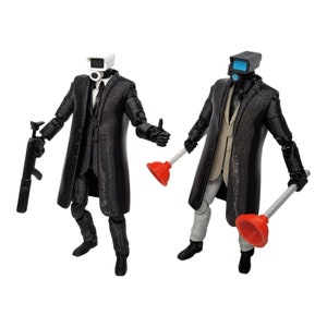 スキビディトイレ】 デラックスアクションフィギュア フルコンプリート