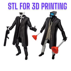 Skibidi Toilet DX アクションフィギュア プランジャーマン Amazon.co.jp: Skibidi トイレ デラックスフィギュア プラン
