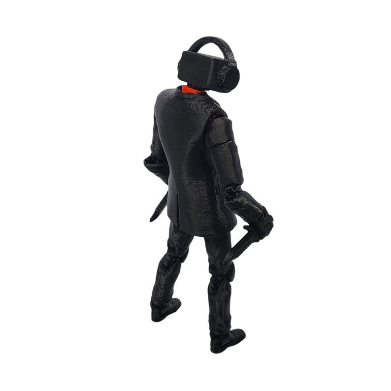 Figurine Deluxe Skibidi Toilet Speakerman - Collection Officielle - 22 Pièces - Neuf Sous Boîte
