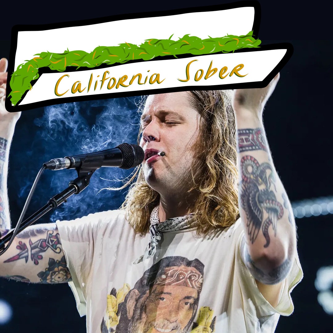 California Sober 3x1” Sticker - Etsy