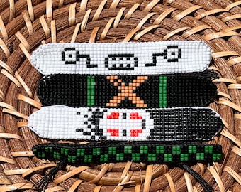 Perlenarmband, Anime Themen Armband, handgemachtes Perlenarmband