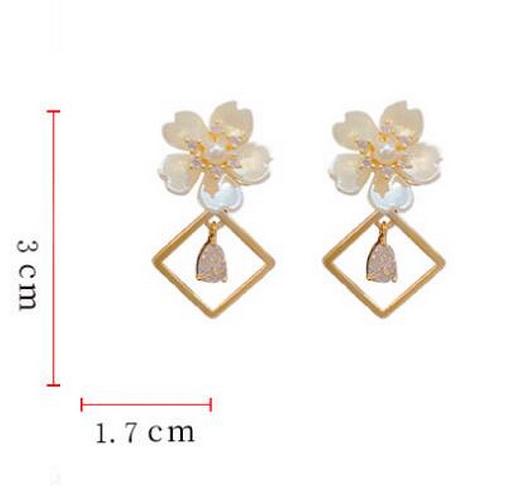 Vintage Damascene Earrings Gold Ball Drop Dangle Earrings Spanish...