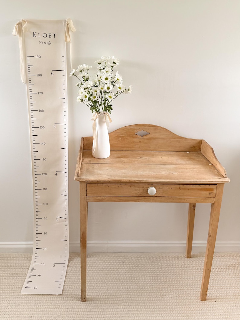 Organic Cotton Height Chart Tapestry: Family Keepsake Growth Tracker - Etsy