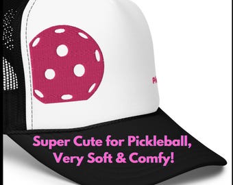 Pink Pickleball Otto Trucker Hat - Etsy Israel display picture 3