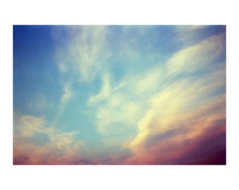 Sunset Print Wall Art, Cloud, Sky, Landscape Photography