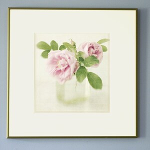 Rose Art Print, Still Life Flowers, Rose Photograph, Floral Art Print, Shabby Chic Home image 2