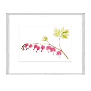 Digital Bleeding Heart Flower Print, Printable Botanical Wall Art