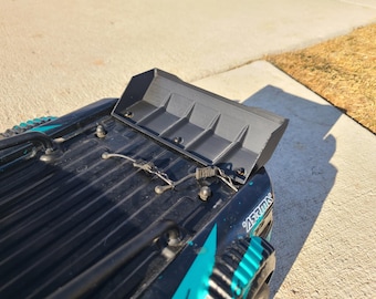 ARRMA Infraction 223s V4, 3s BLX/V3 Mega Alettone posteriore in ABS (spoiler) *Ferramenta inclusa*