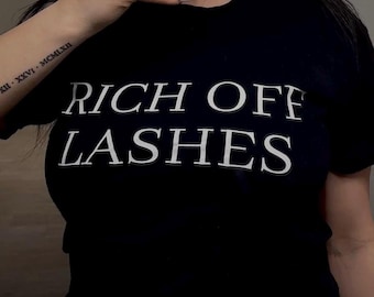 Rich off lashes
