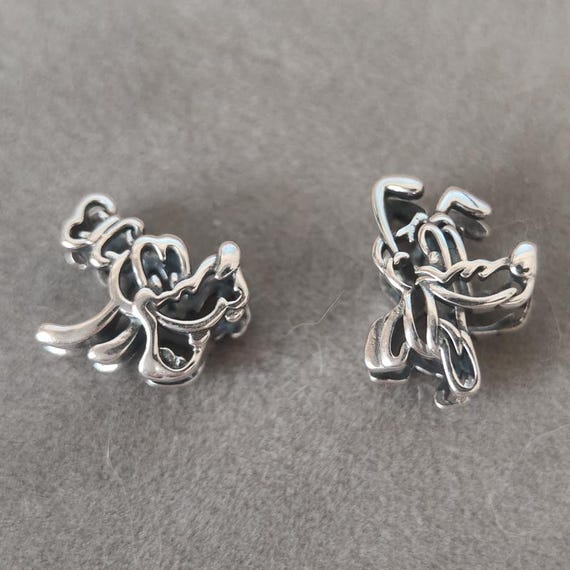 Sterling Silver Goofy Pandora Charm Disney X Pandora Goofy Openwork Charm  Disney Store