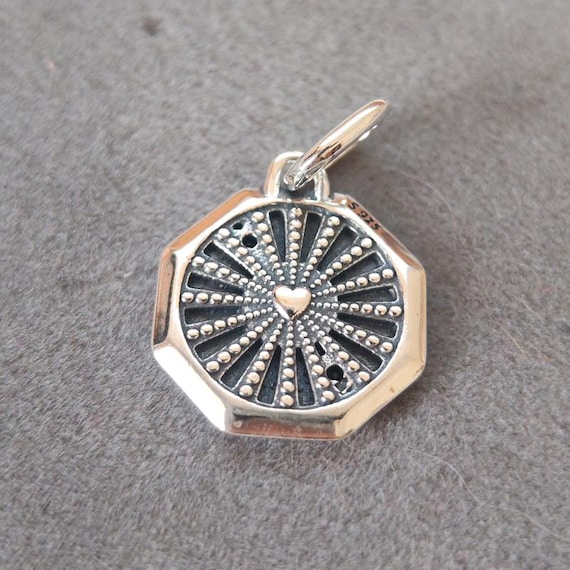 Yin & Yang Medallion Dangle Charm for Pandora Charms