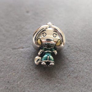 Disney Aladdin Jasmine Princess Charm For Pandora Charms Bracelets Handmade Jewelry Gift for her 925 Silver Jewelry Charm For Bracelets