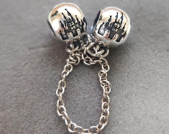 Authentic Pandora Disney Paris Eiffel Tower and Minnie Mouse Charm