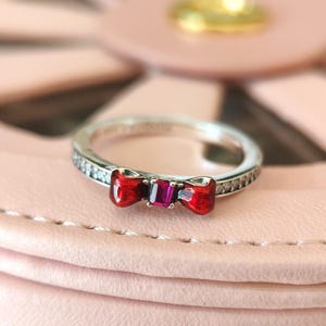 プリンセススノーホワイトボウリング、女性用リング、ファッションジュエリー、彼女へのギフト、925スターリングシルバー