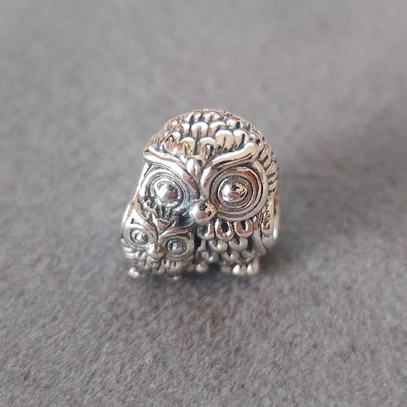 Owl Mother Baby 925 Sterling Silver Charm Pandora Compatible