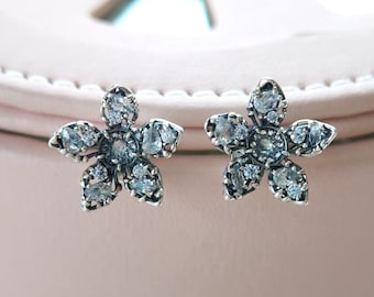 925 Sterling Silver Demogorgon Stud Earrings,Cannibal Flower Earrings for women,Fashion jewelry,Gift for her