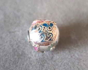 Sterling Silver 2022 Disney Mickey Fireworks Charm,Pandora Compatible
