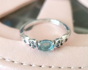 Aladdin Princess Jasmine Ring,Rings for Women,Fashion Jewelry,Gift for her 925 Sterling Silver