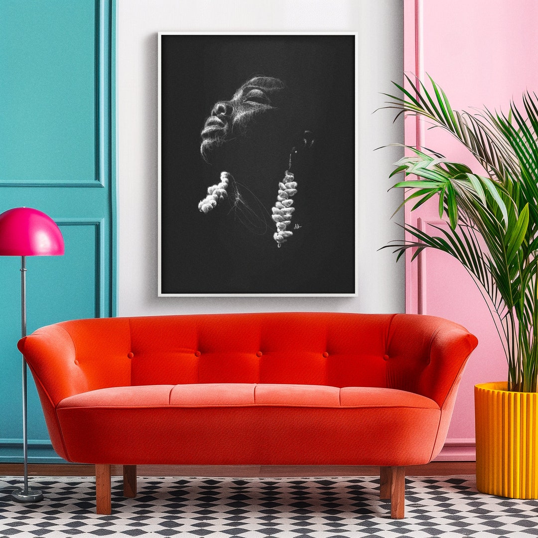 African American Wall Art for Living Room | Black Art Home Decor ...