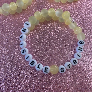 Invisible String Beaded Friendship Bracelet