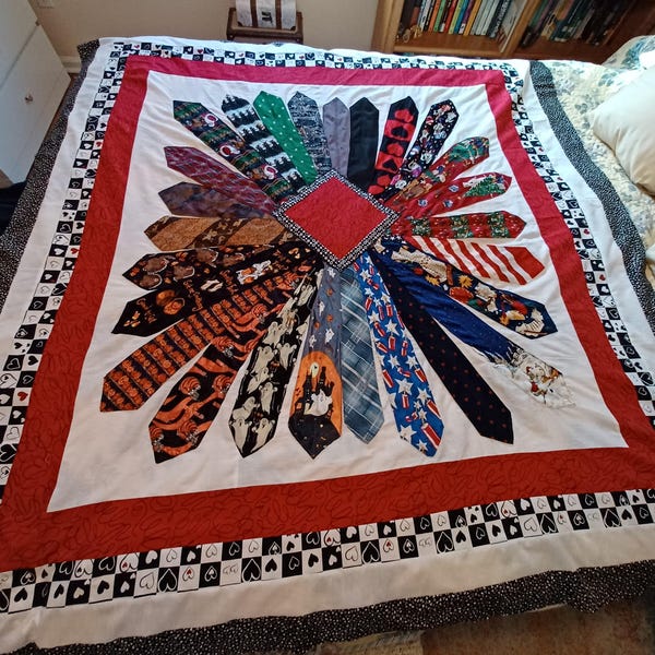 Tie Memory Quilt - Etsy