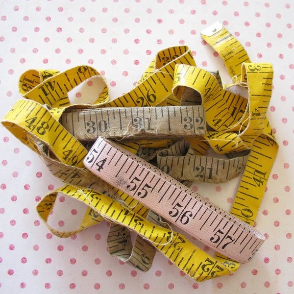 Numbers Numbers...3 Terrific Vintage Measuring Tapes