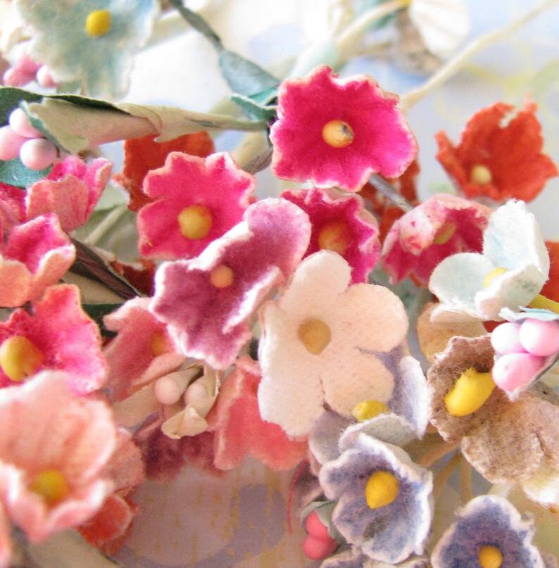 Styled Stock Photo Image...vintage Pastel Millinery Floral Flowers ...
