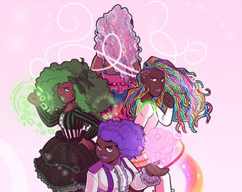 magnifiqueNOIR Book One Cover: I Am Magical