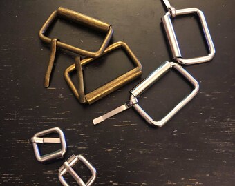 New Nickel Plated Buckles Lots