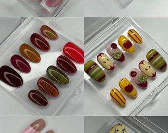 Custom Press On Nails/ Handmade Press Ons/  Gel Nails