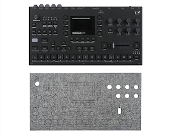 Elektron Octatrack MKII Dust Cover - Protective Overlay for Synthesizers & MIDI Controllers