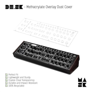 Sturdy Protective Overlay Dust Cover for Behringer Pro-1 Module Synthesizer