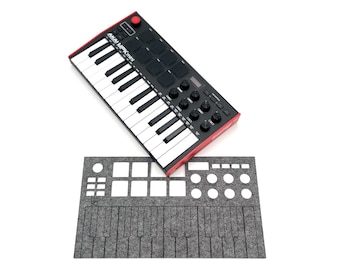 AKAI MPK Mini MKIII - Funda protectora antipolvo para sintetizadores y controladores MIDI