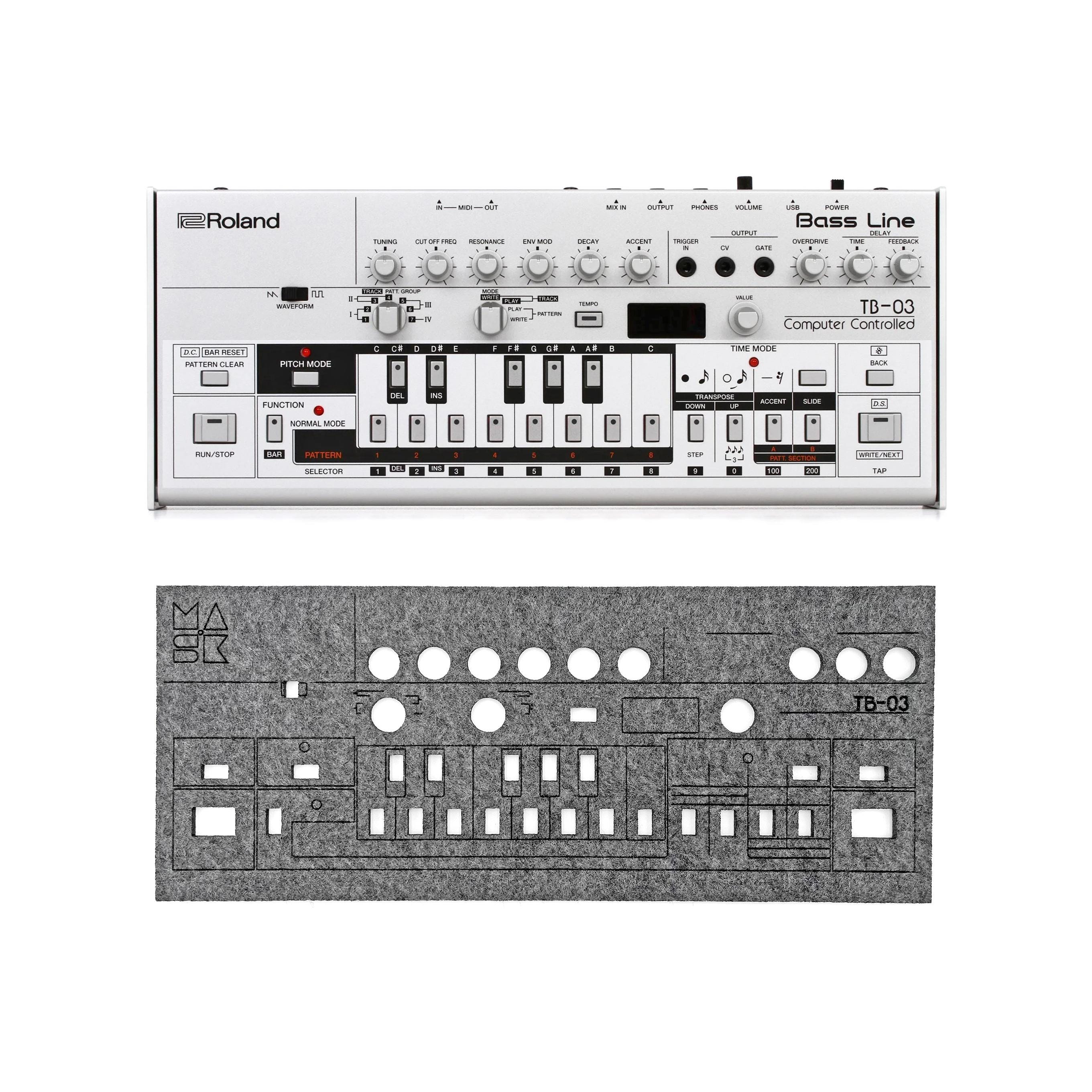 DTM・DAW Roland Boutique TB-03 bass line TB-303 Roland TB-03 Bass Line Synthesizer | Sweetwater