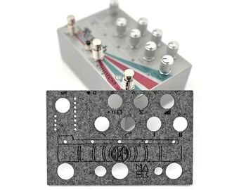 Empress Reverb Dust Cover – Custom Protective Overlay for Effects Pedals