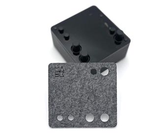 Complete Monome NORNS Shield Classic - White 3D Printed Case