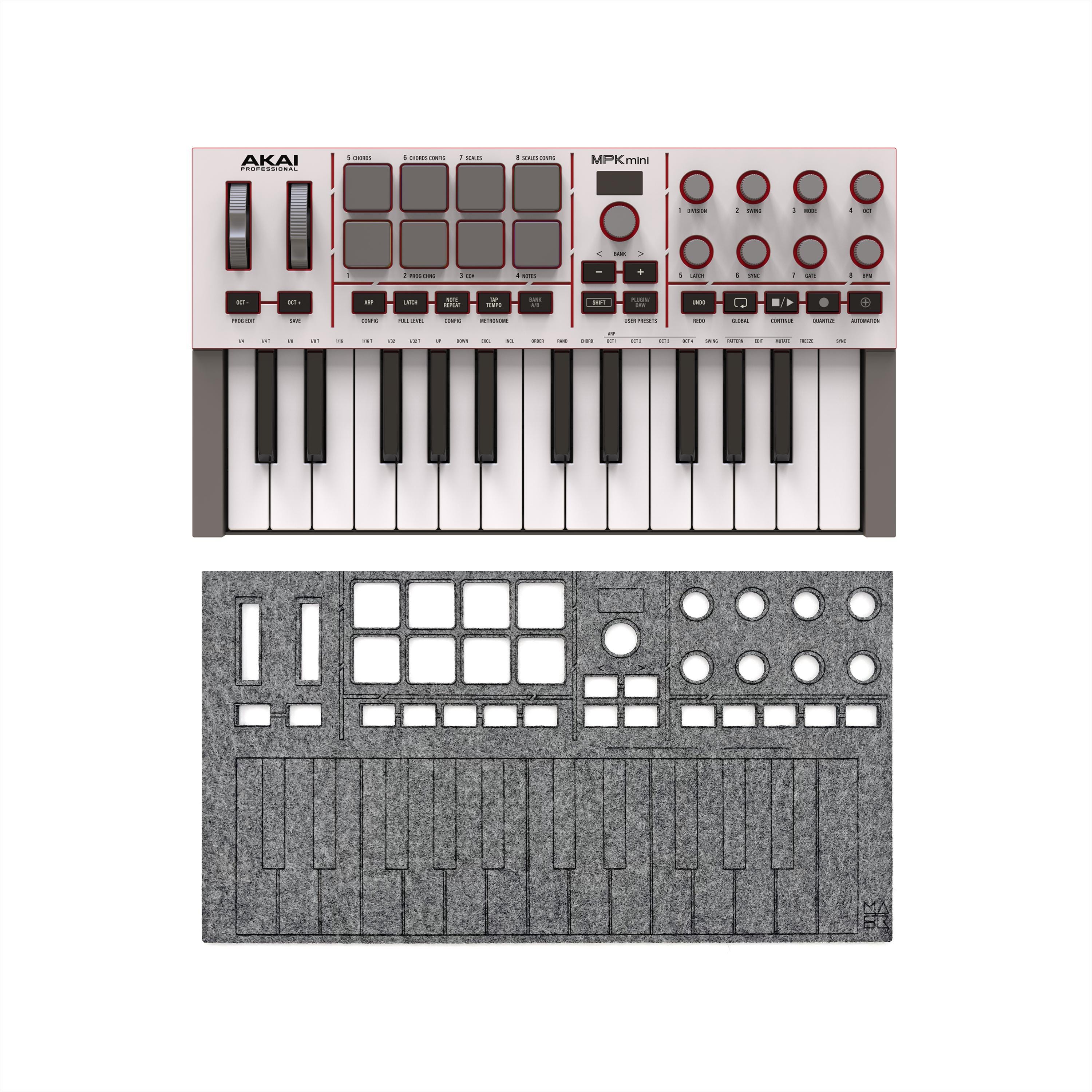 AKAI MPK Mini IV - Protective Dust Cover for Synthesizers & Midi