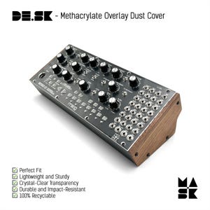 Sturdy Protective Overlay Dust Cover for Moog Mother-32 Synthesizer Module